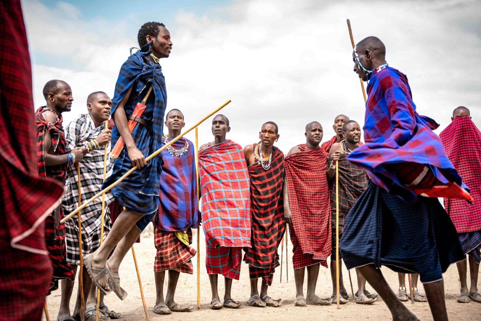 A Maasai ritual — single capture, culturally observed. The kind of frame HIPA's authenticity clauses exist to protect.